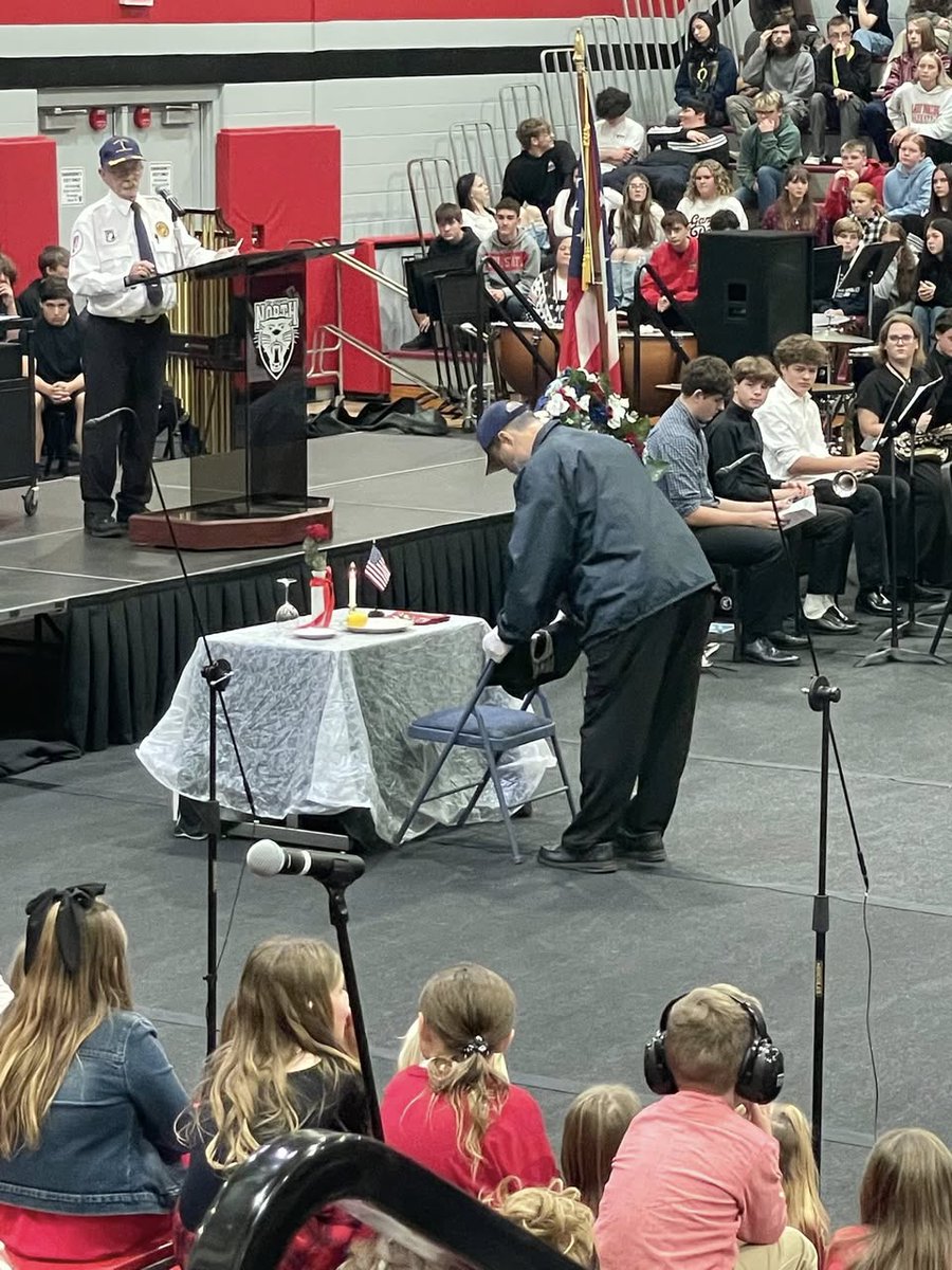 Resiliency: A Veterans Model to Achieving Your Own Greatness. I was honored to keynote the Veterans Day celebration at Tri-County North Local Schools and helped students learn the stories of local veterans as a model to learn the importance of resiliency. Our kids are our future.