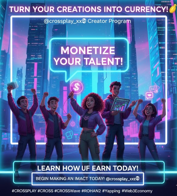 waildronal's tweet image. Good morning, everyone.

A new day provides a fresh opportunity to make an impact 🔥

The CROSS Wave R2 is now live and heating up the field. 

Who is sending their first drop of the day? 💎

S

#CROSSPLAY #CROSS #CROSSWave #ROHAN2 #Yapping