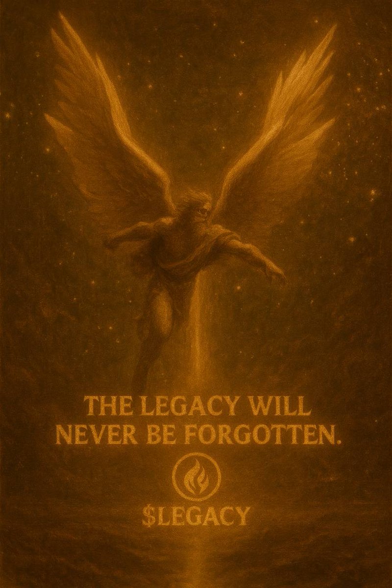 Your $LEGACY is the quiet courage you show when no one's watching. what will yours be?
