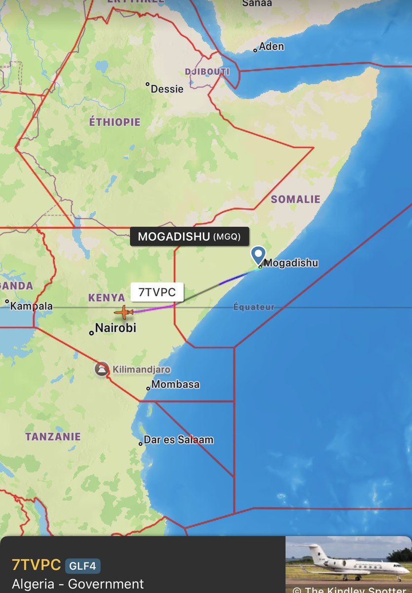 CH_LEBAD's tweet image. 06:40 UTC 
🛫 #MGC  🇸🇴 
🛩️ 7T-VPC