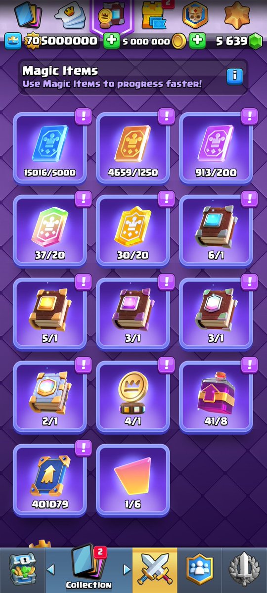 lucasxgamercr's tweet image. I think I speak for the entire Clash Royale community when I say we WANT LEVEL 16. In fact, I think Clash Royale should follow Clash of Clans example and add a new level EVERY YEAR, we should be like lvl 20 by now 🙄.
We DESERVE to have something to play for! I want to GRIND!