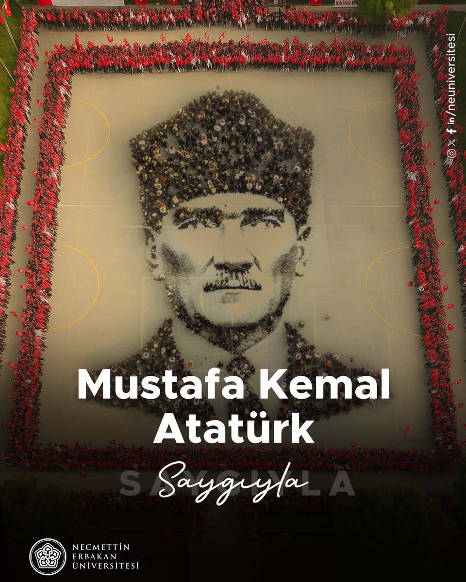Cumhuriyetimizin kurucusu Gazi Mustafa Kemal Atatürk'ü saygıyla anıyoruz.🖤
 
#10Kasım