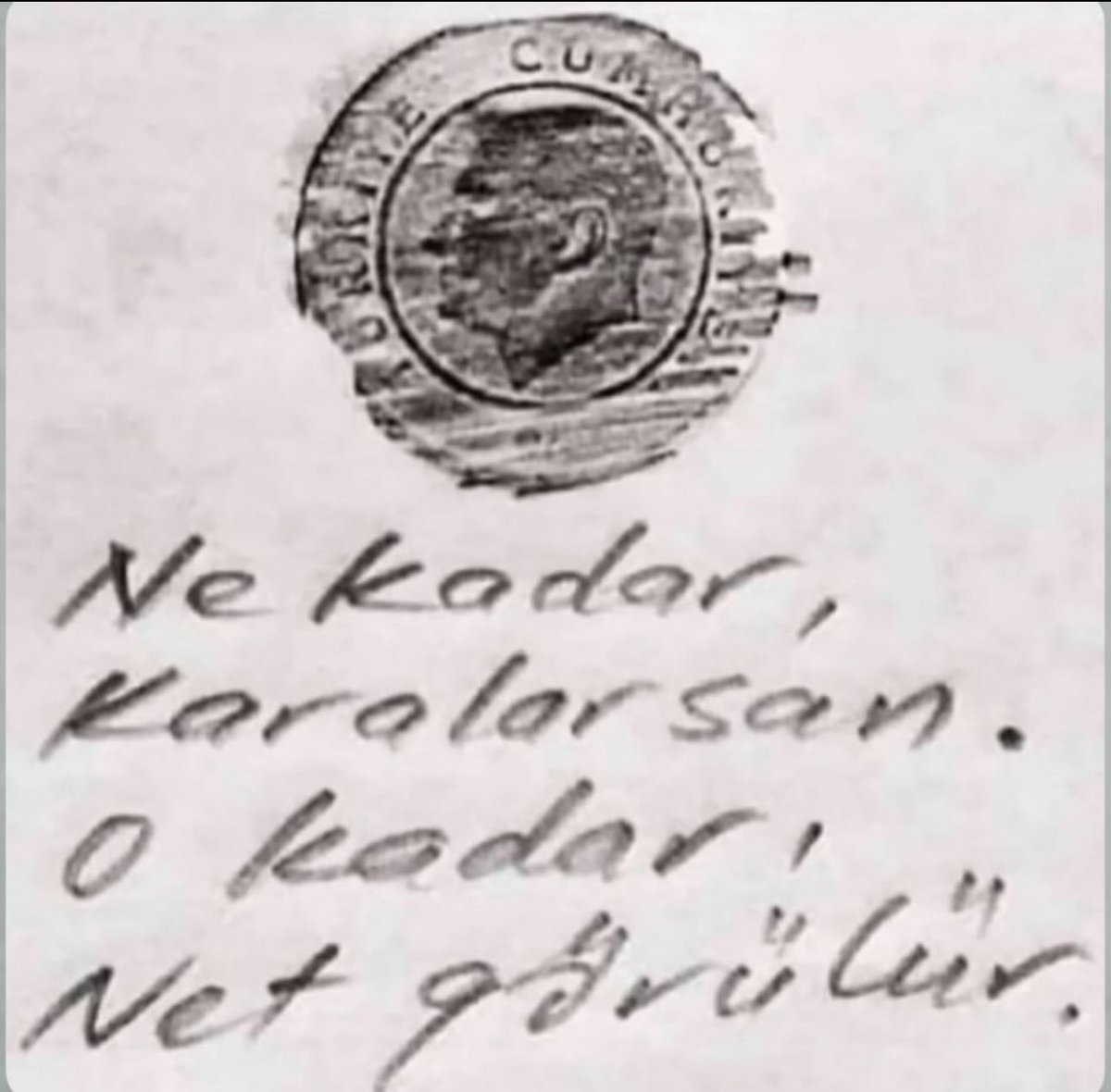 Dünyanın gelmiş geçmiş en büyük liderine sonsuz saygı ve minnetle yaşayacağıma
Onun ilkeleriyle, açtığı yolda yürüyeceğime and içerim. #10Kasım