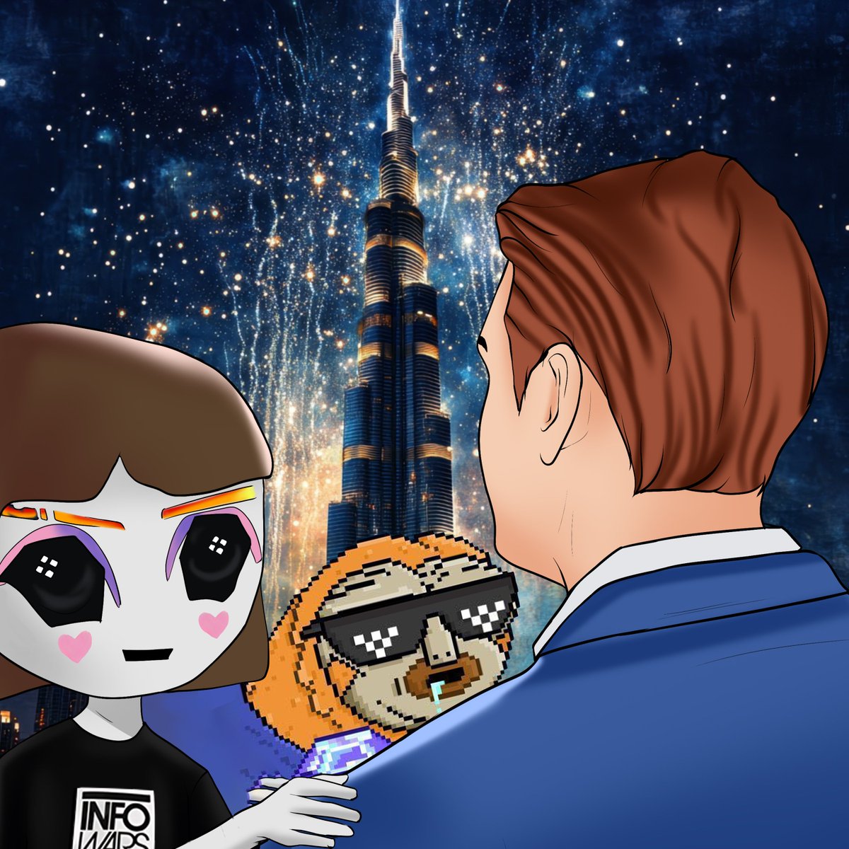 Yulcutze's tweet image. Crypto Meme art design completed and delivered 
#Crypto #memecoin #Blockchain #pepe #doge #SOL