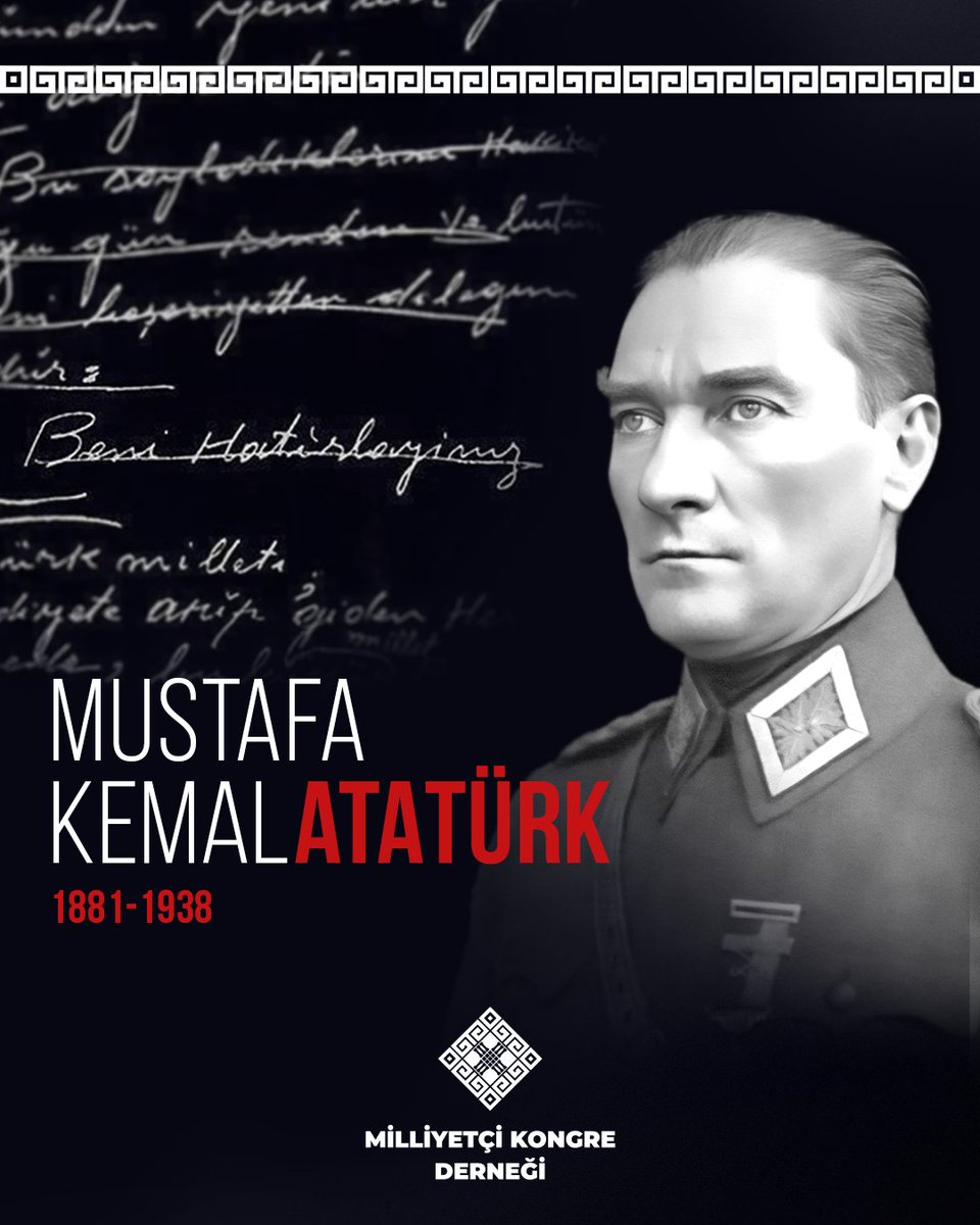 Cumhuriyet fikrini, Türk Milleti'nin iradesini ve hürriyet aşkını yaşatmak; Gazi Mustafa Kemal Atatürk'ü hatırlamanın en büyük karşılığıdır.

Atatürk'ün “muasır medeniyetler” hedefi, bizim için sadece bir ufuk değil, bir görevdir. Bu görevi yerine getirmek için var gücümüzle