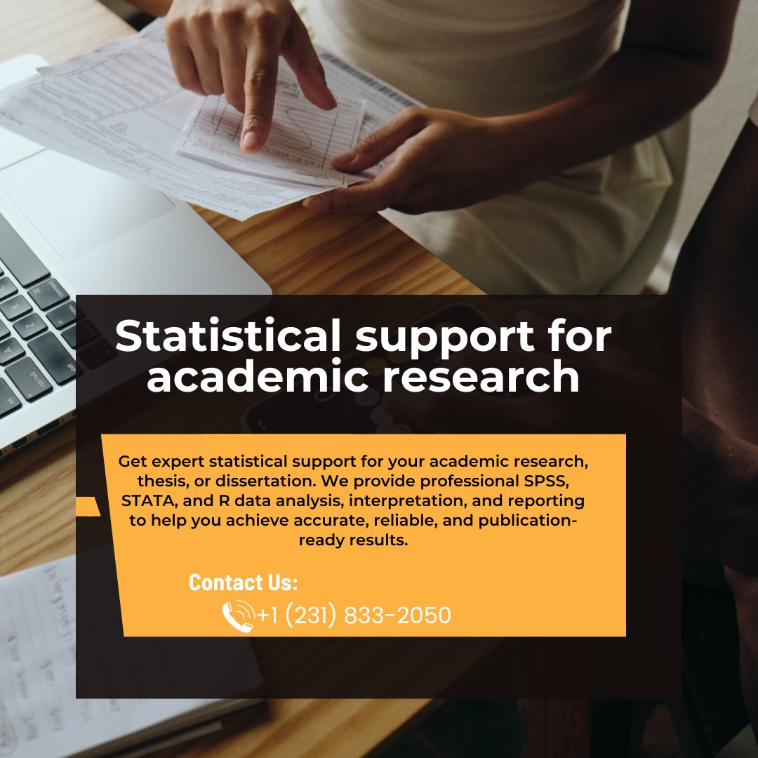 Payessaywriting's tweet image. #StatisticalSupport
#ResearchStatistics
#SPSSHelp
#DataAnalysisHelp
#StatisticalAnalysis
#ResearchHelp
#AcademicResearchHelp
#SPSSDataAnalysis
#SPSSConsultant
#SPSSExperts
#DissertationHelp
#ThesisHelp
#PhDResearchHelp
#ResearchSupport
#QuantitativeResearch
#AcademicWritingHelp