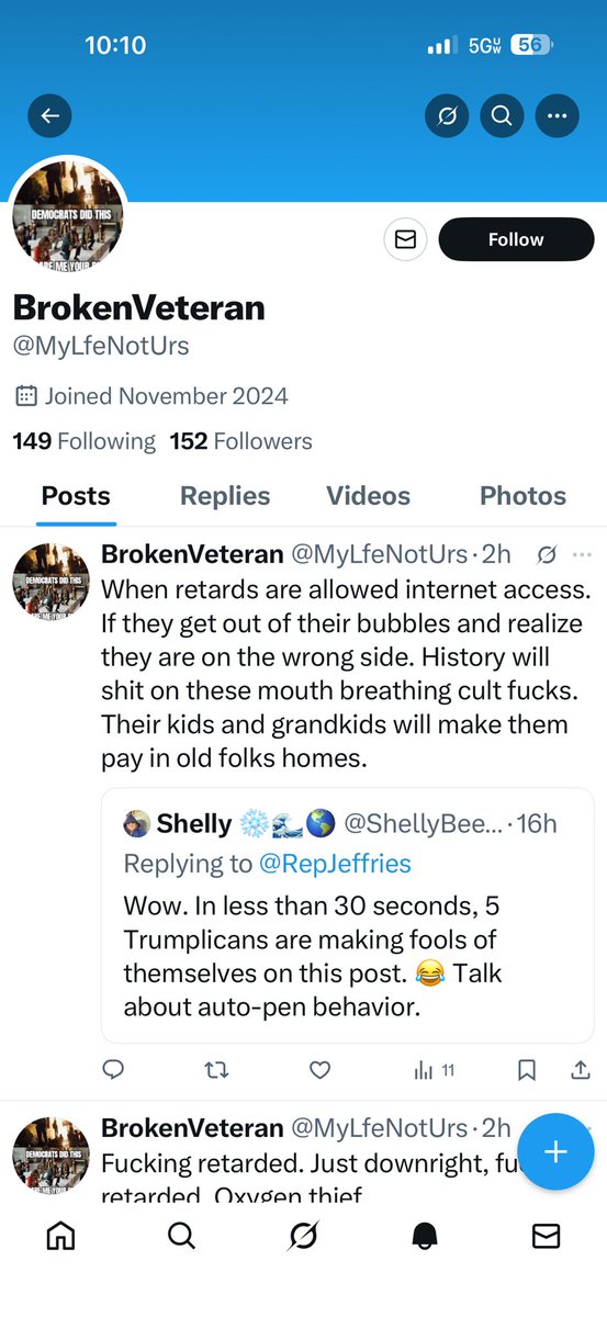 This is the most cowardly of the bunch. Bad enough you have so little courage in your convictions that you hide behind a made up name and a meme, but you don’t even have the guts to say boo before making yourself the fool.  I laugh at the irony.