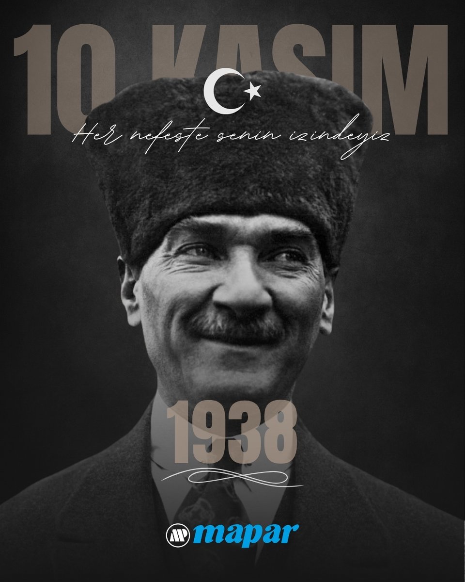 “Zaman durduğunda bile ilerlemeyi öğreten bir liderdi…
Biz hâlâ onun gösterdiği yoldayız.”
#10kasım