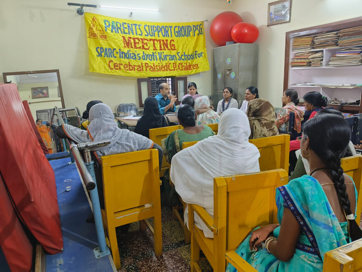 SPARCINDIA's tweet image. On 14th October 2025, SPARC-India’s Jyoti Kiran School, in collaboration with the SBI Foundation, organized a Parent Support Group (PSG) Meeting attended by 19 parents and staff members. 
#childrenwithdisabilities #parentsupportgroup #jyotikiranschool