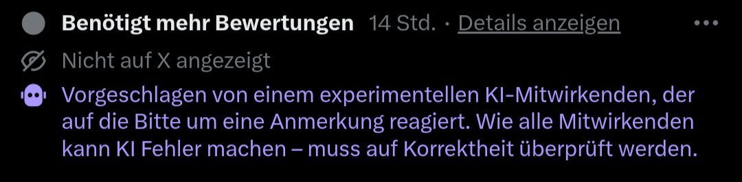 Es wird noch schlimmer 😱 Jetzt gibt es sogar KI Mitwirkende bei den Anmerkungen. 🙃