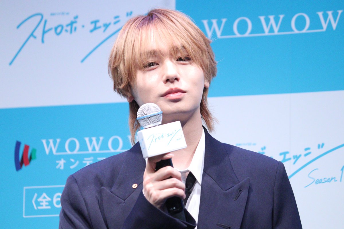 TVGweb's tweet photo. ／
「ストロボ・エッジ Season1」
プレミア上映会REPORT✍️🏻
＼

高橋恭平、先輩・伊野尾慧と
"同級生役”での再共演を熱望🏫💙

学生時代の思い出トークでは
伊野尾がジェネレーションギャップに驚き💭
「"たれぱんだ”がはやってたで」

🔽記事はこちら
https://t.co/c4JDke2N20

#ストロボ・エッジ https://t.co/0xCifK2JZG