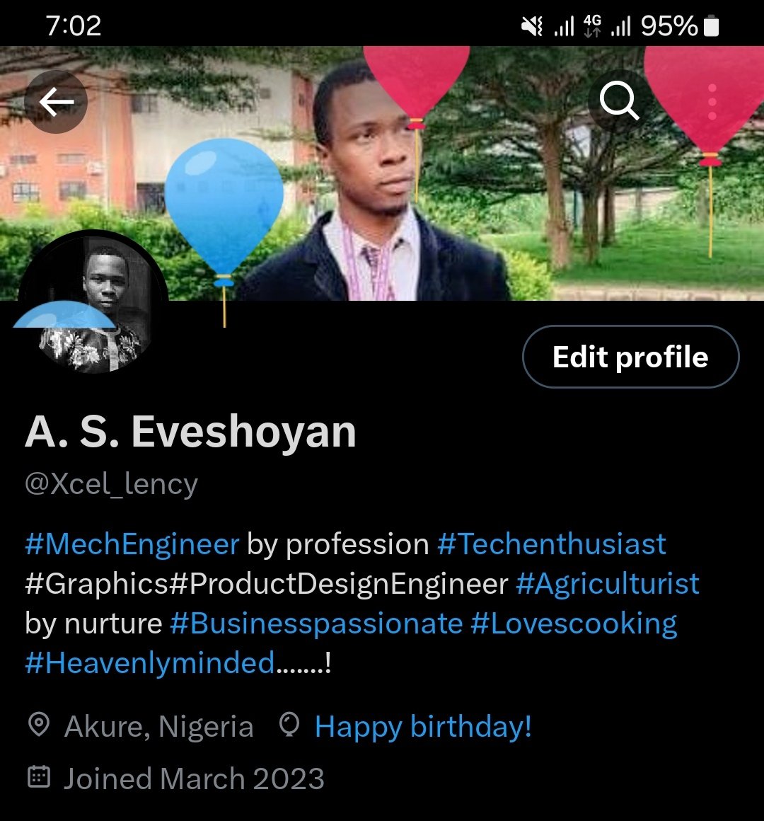 It's my birthday 🎂🎂🎂🎂🎂🎂🎂🎂 Lord I'm grateful for another year to celebrate on earth.
 "In the mid-90s.... that was the beginning... mama had me she was very, very happy.... finally, a boy she was definitely smiling..., she pray for grace, she pray for blessings..." ""JOY""