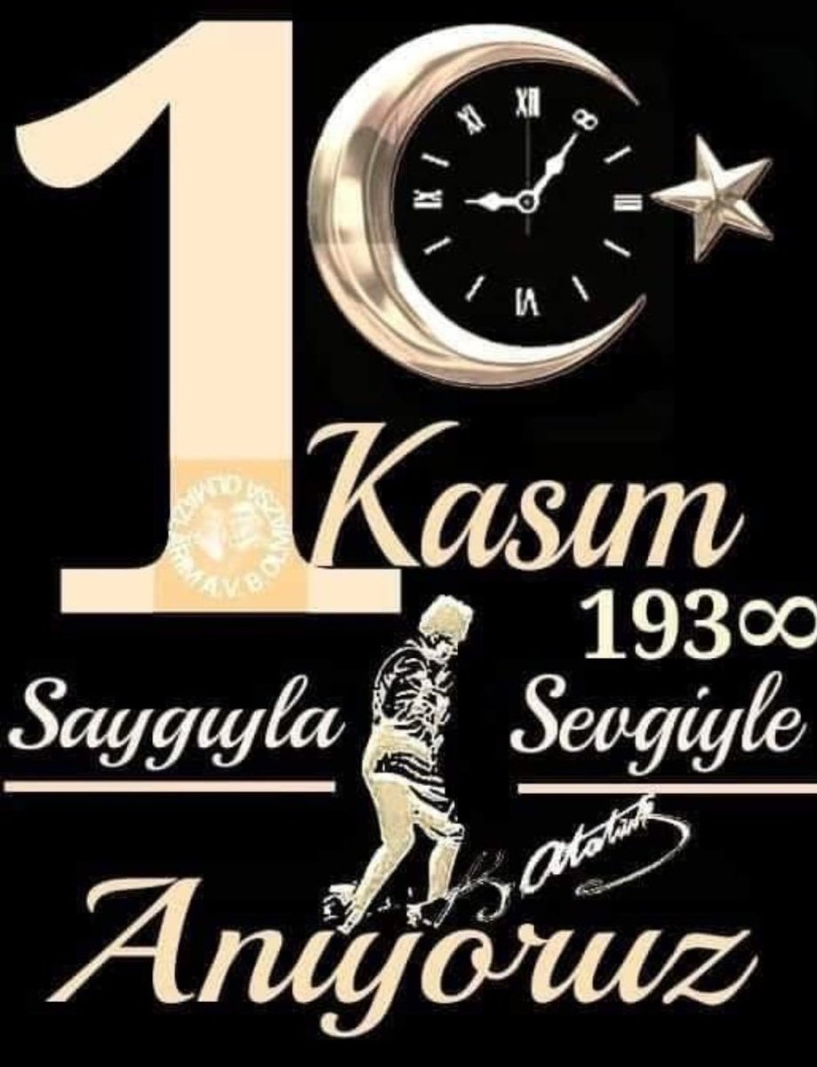 Saygı ve Özlemle
🧭𝙈.𝙆.𝘼𝙩𝙖𝙩𝙪̈𝙧𝙠🧭 ❤️ 🇹🇷
#10Kasım