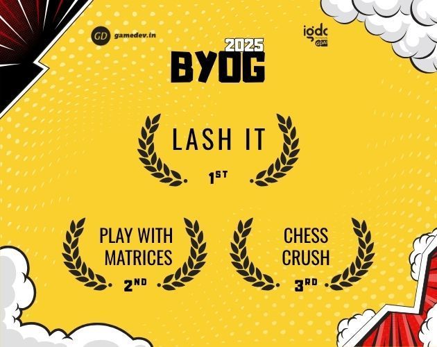 BAM_dev69's tweet photo. Made it to Top 3 #BYOG2025. Lets Go! 
Very happy to achieve this milestone. Not the end but beginning of something great for sure 🏃🏃

#gamedev #gamedeveloper #indiegame #indiedev https://t.co/SYIsKdGpFB