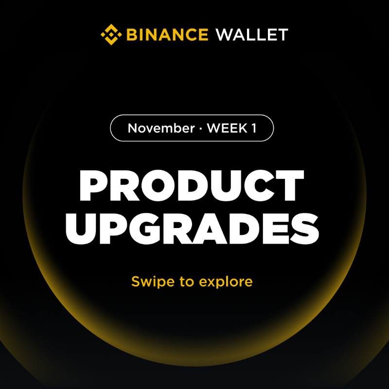 BinanceWallet's tweet photo. Check out the latest updates in Binance Wallet:

-Added 5s and 30s K-line intervals for finer trading options.
-Web version now supports extension connection for trading via seed phrase or private key wallets.