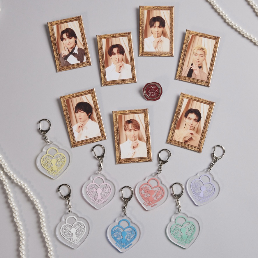 KIRARI スクラッチ ふりふりキーホルダー HAYATO ワンエン KIRARI スクラッチ ふりふりキーホルダー HAYATO ワンエン KIRARI