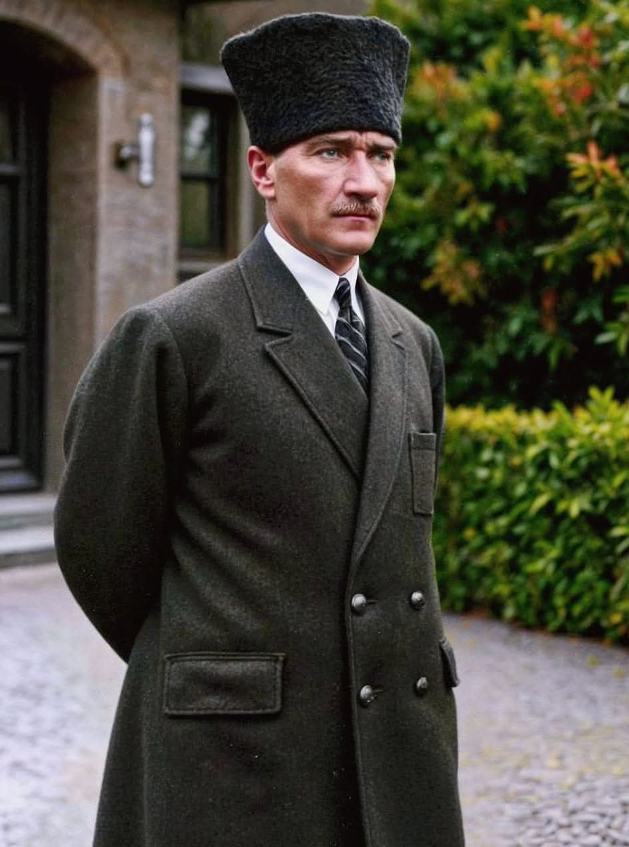“ Büyüklük odur ki, hiç kimseye iltifat etmeyeceksin, hiç kimseyi aldatmayacaksın "
Herdaim ATATÜRK TÜRKİYESİ🇹🇷

"Saygı olsun bu çelik atlıların Göktuğuna,
Tuğu kaldırmış olan orduların Başbuğuna"

Varol büyük TÜRK BAŞBUĞ ATATÜRK💖🇹🇷
Sevgi, saygı ve minnetle anıyoruz 1⃣9⃣♾️