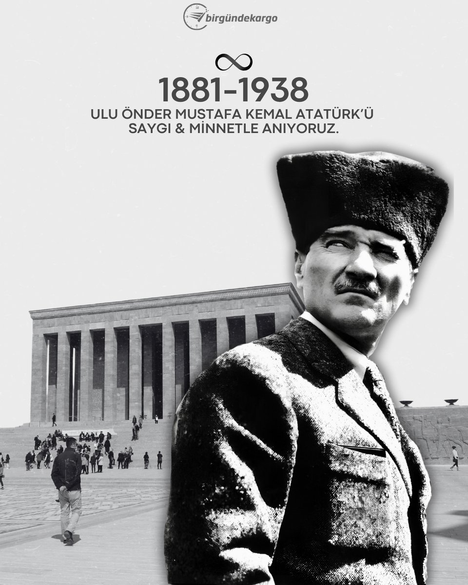 Ulu Önder Mustafa Kemal Atatürk’ü aramızdan ayrılışının yıl dönümünde saygı, minnet ve özlemle anıyoruz.
Onun ilke ve değerleri; bilimin, ilerlemenin ve çağdaşlığın yolunu aydınlatmaya devam ediyor.

Bıraktığın mirasın izinde, durmadan çalışmaya devam edeceğiz.