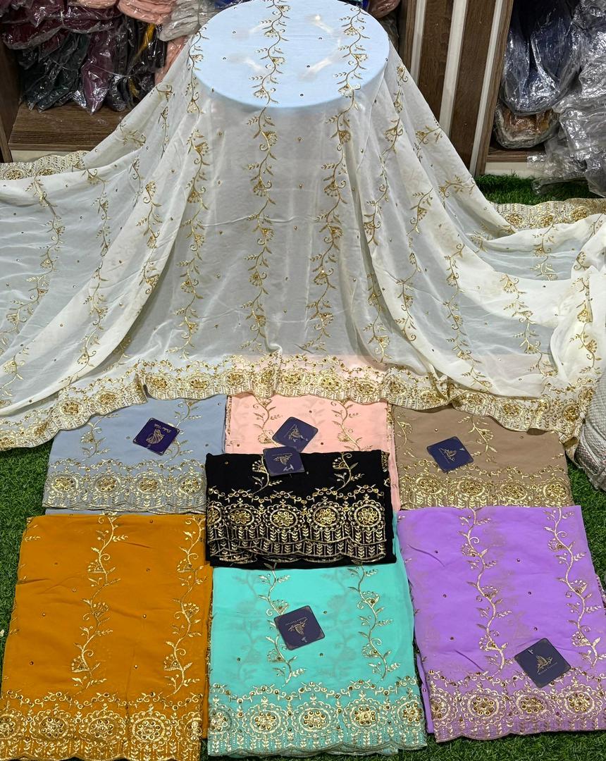 FatimaJiya3's tweet image. HARIS SWISS 
19,000 (#19k) NAIRA ONLY
Embroidery lace veil 

New Design indian veil 
18,000 (#18k)NAIRA ONLY
Gold embroidery  bridal veil

Floral Embroidery veils 11,500 
Medium sizes 

wa.me/message/SOG7IE…

WhatsApp 08180334254.
Kano State/Minna, Niger State,Nigeria 🇳🇬
