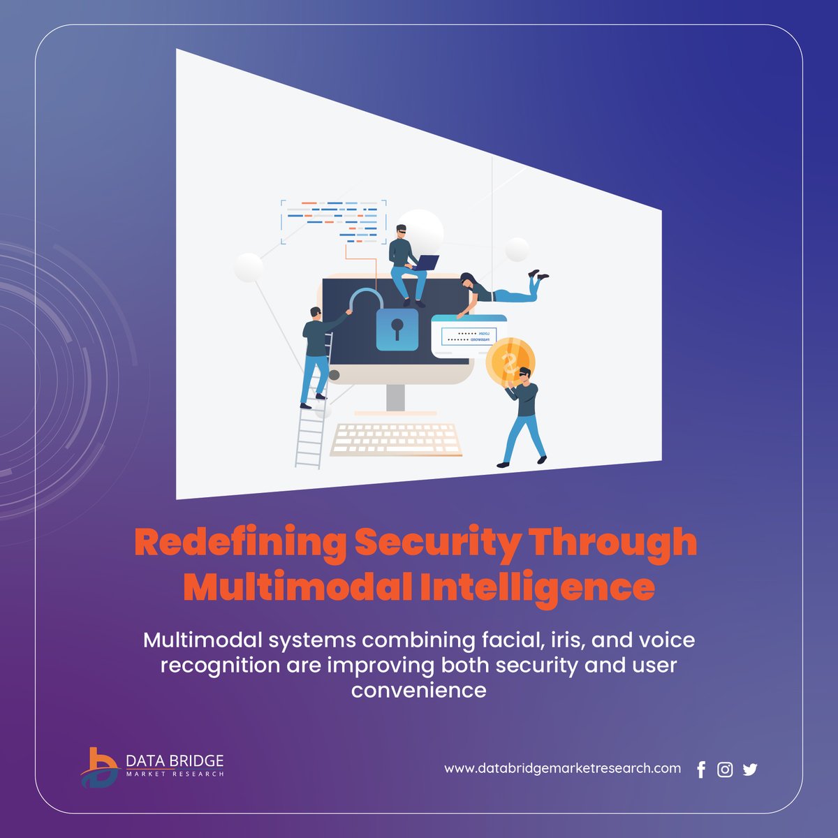 Redefining authentication 
Step into the era of seamless, touchless ID!
Contactless Biometrics Market to soar from $19.2B (2024) → $60.26B (2032) at 15.37% CAGR.
Driven by hygiene-first, touch-free security innovation.

👉 databridgemarketresearch.com/reports/global…

#DBMR #ContactlessBiometrics
