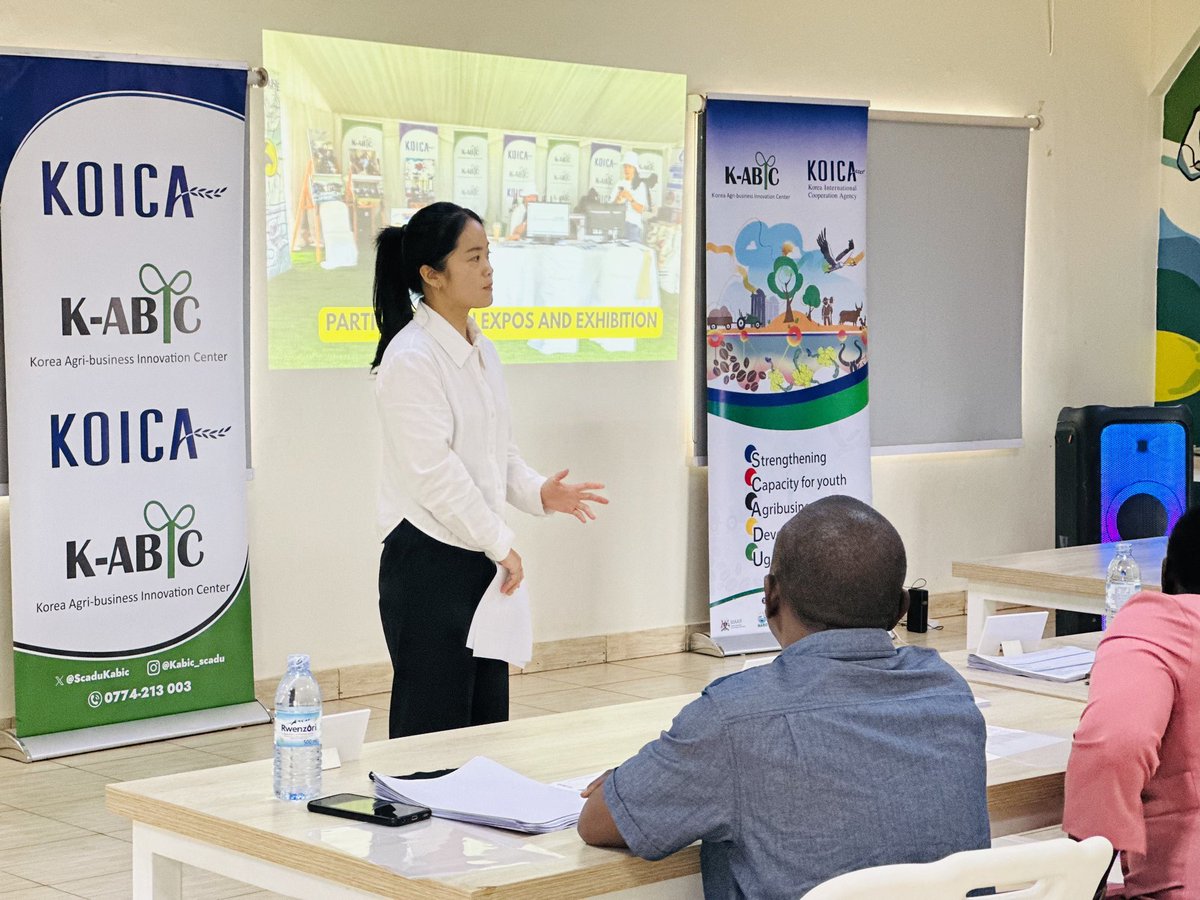 ScaduKabic's tweet photo. #HappeningNow!

The Virtual Business Pitching Evaluation Event for the SCADU Project is officially underway! 💼🌾

Young agripreneurs are taking the stage to pitch their ideas for $10,000 in loan financing 💰 through the #SCADU Project funded by @KoicaUganda https://t.co/VlVRrLWIkS