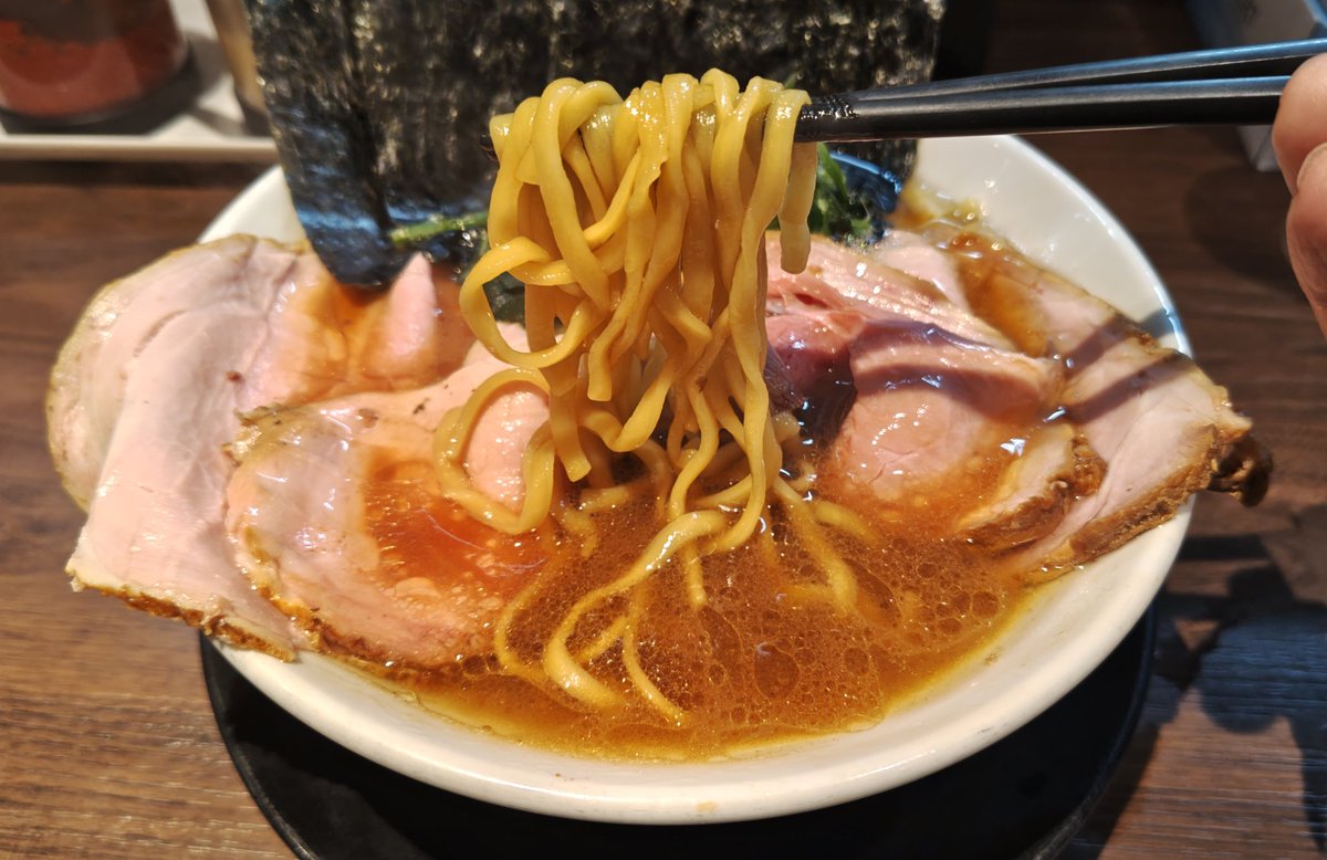 DAHLIA1223's tweet image. 輝道家 水道橋店🍜

ようやく昼飯！
#pwzero1 観戦前の腹ごしらえ🤤
よし、これで試合終了後までバッチリだ👍‼️
ごちそうさま〜🙏✨

#輝道家 
#水道橋