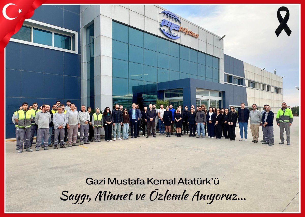 Türkiye Cumhuriyeti’nin kurucusu, Ulu Önder Gazi Mustafa Kemal Atatürk’ü aramızdan ayrılışının 87. yılında saygı, minnet ve özlemle anıyoruz.🇹🇷

İMS Polymers olarak, Atamızın gösterdiği yolda daha çok çalışmaya ve ülkemiz için değer yaratmaya devam edeceğiz.

#atatürk  #10kasım