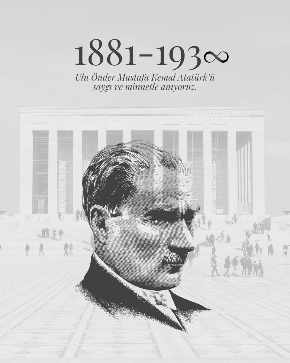 TPFDorgtr's tweet image. Türkiye Cumhuriyeti'nin Kurucusu Büyük Önder Gazi Mustafa Kemal Atatürk'ü 10 Kasım 1938'de aramızdan ayrılışının yıldönümünde saygı, minnet ve şükranla anıyoruz...

#10kasım
#atatürk
#saygıylaanıyoruz