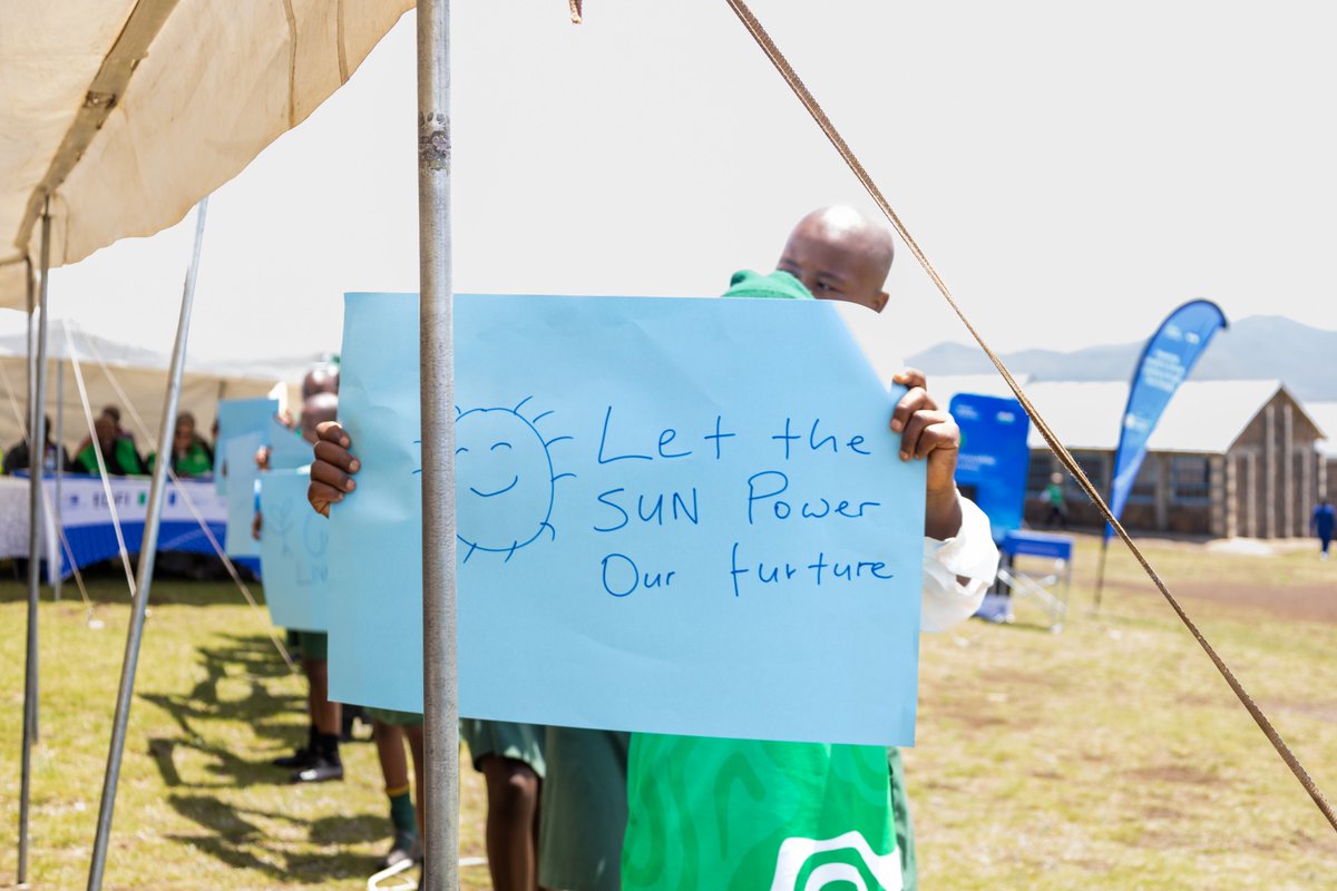 UNDP, the EU, and the Govt of Lesotho rolled out the Access to Affordable Renewable Energy (AARE) Project under Renewable Lesotho.
Funded by the EU and Ireland, the project is lighting up schools, clinics &amp; communities with clean, affordable Energy.  More:shorturl.at/EZ5QO