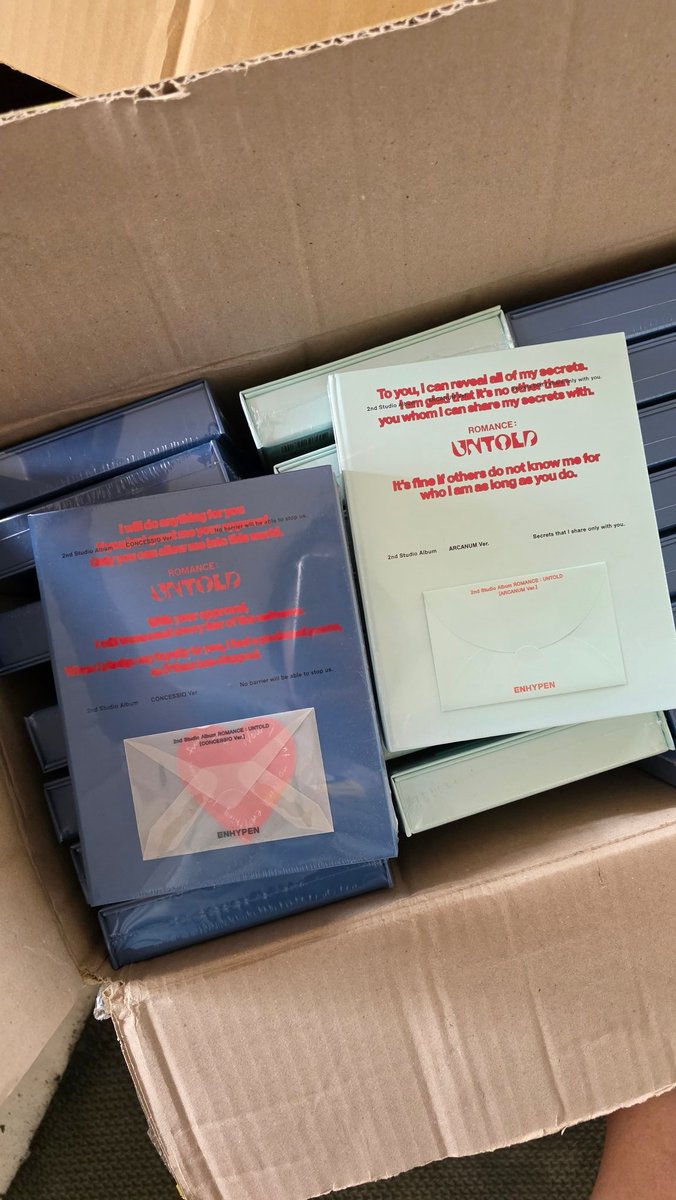 imlaazzzy's tweet image. 11.11 Sale / Clearance sale 
Wts lfb | PH GO
Enhypen Romance Untold  sealed album 

450 ea Arcanum  
380 ea Concessio

SEALED 
No Inceptio ❌️
1st press, possible na merong polaroid
Onhand
50% dp rembal 7 days

T Heeseung Jay Jake Sunghoon Sunoo Jungwon Ni-ki dilemma carnival…