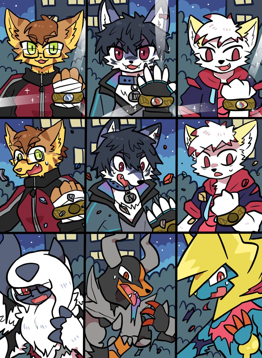 yaki_maple's tweet photo. skebを納品しました🤍🖤💛 https://t.co/VyjPKul77o