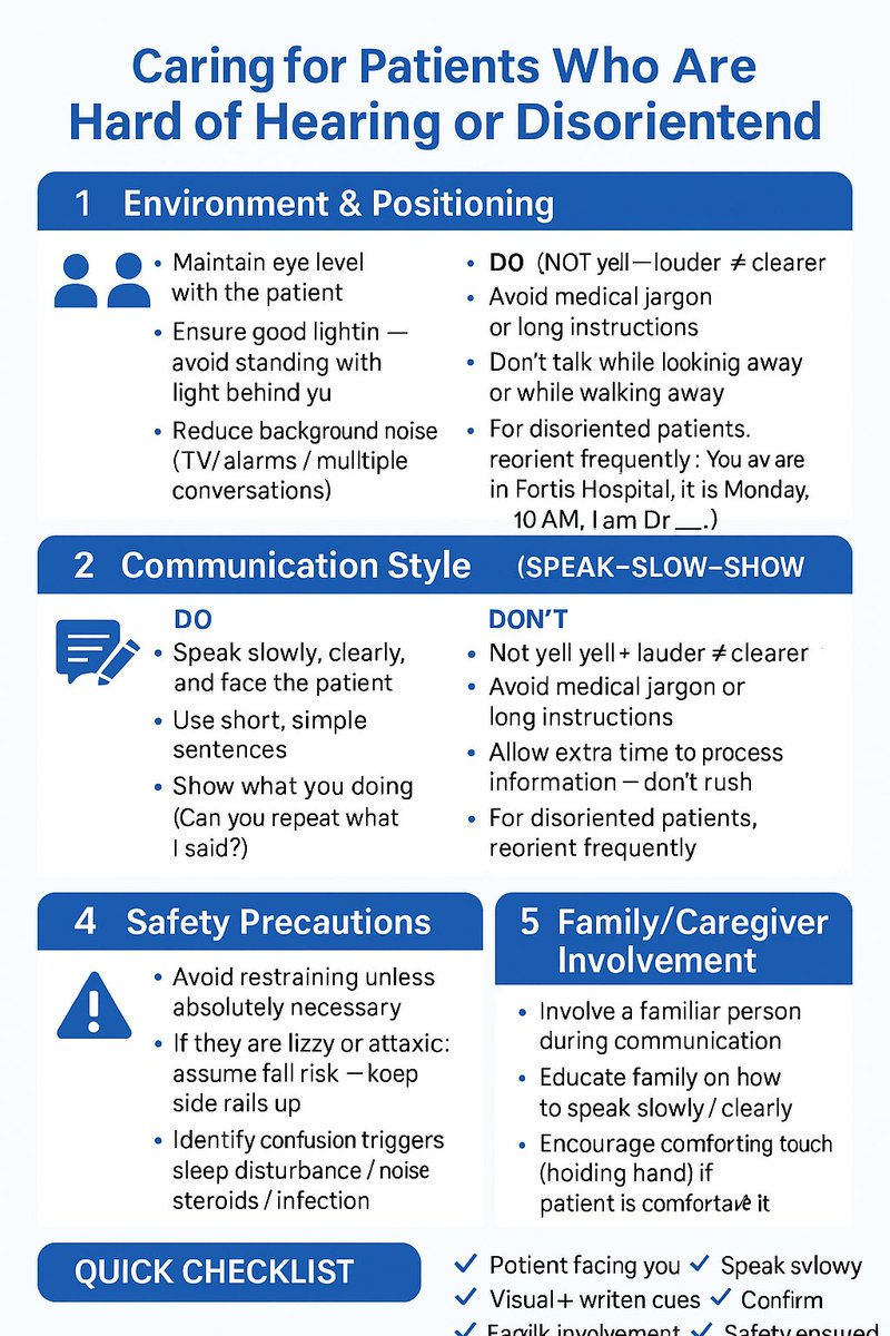 doc_zubin's tweet image. If you are a worker in a hospital and care for patients who have hearing difficulties or are disoriented...Please read these points!..This is real care of a patient! #MedTwitter #GITwitter