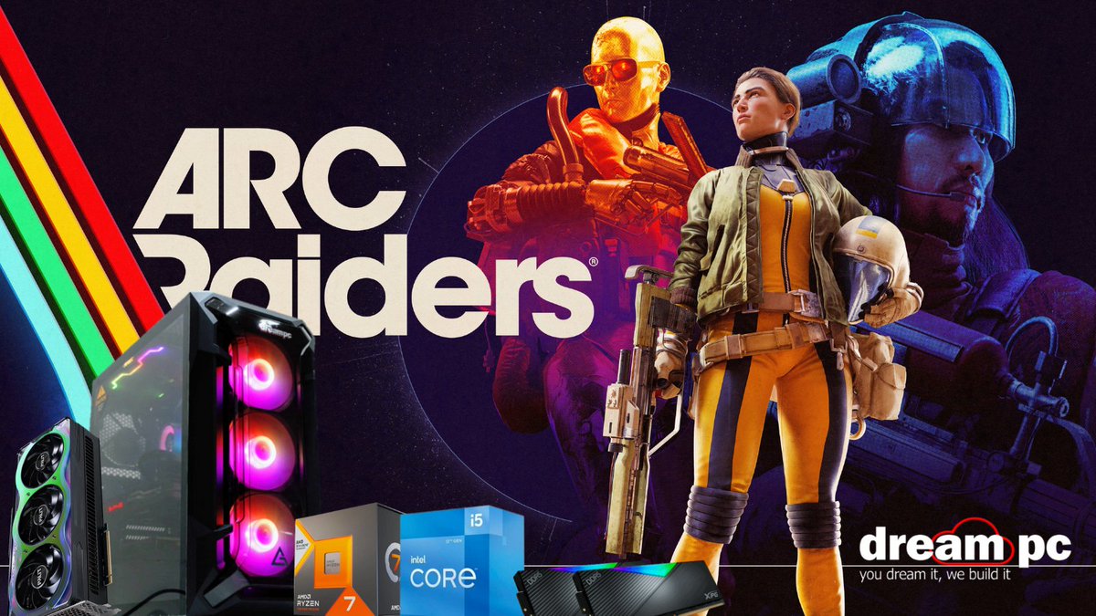 Your mission: buy a PC.
Your reward: ARC Raiders FREE.
Your excuse: “It came with the PC!” 😏
Use code DREAMRAIDERS at checkout: zurl.co/99rg6 

#ARCRaiders #gamingpc #custompc