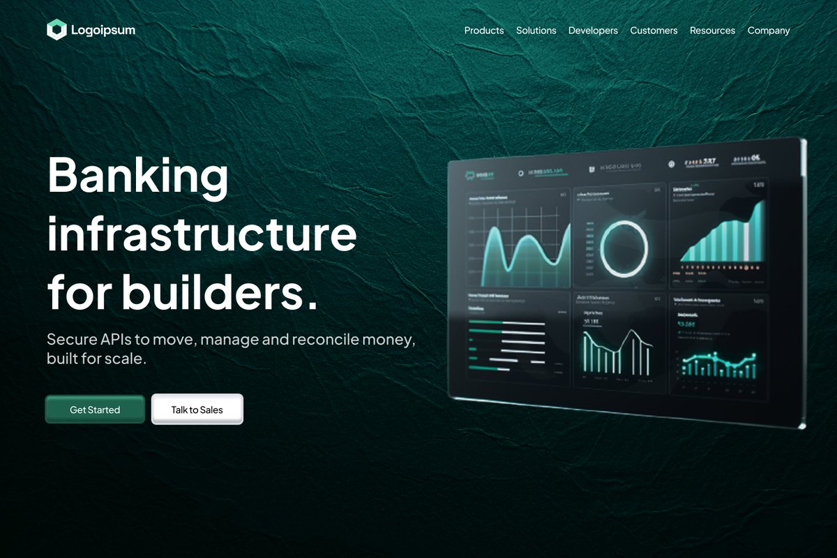 Hercoder556's tweet image. This week’s design exploration focused on hero sections.

Cinematic Direction: Emotional storytelling, depth, and visual intrigue using Midjourney-generated scenes.

Fintech Direction: Designed for trust &amp;amp; performance, combining a strong hierarchy and realistic dashboard visuals.