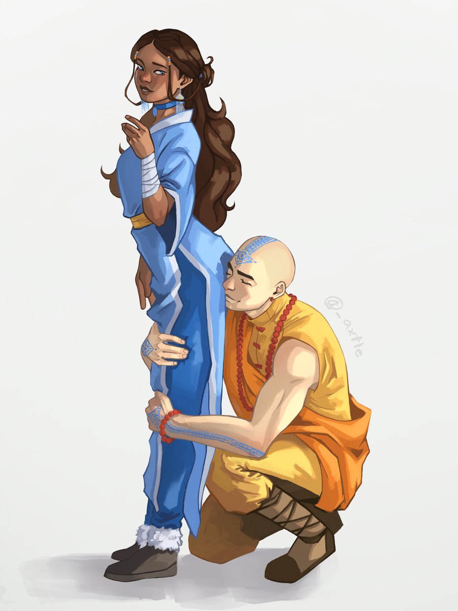 This would definitely be him
A commission for the amazing <a href="/vibee_001/">vi-bee</a> !!! Thank you so much 💕

#kataang #atla