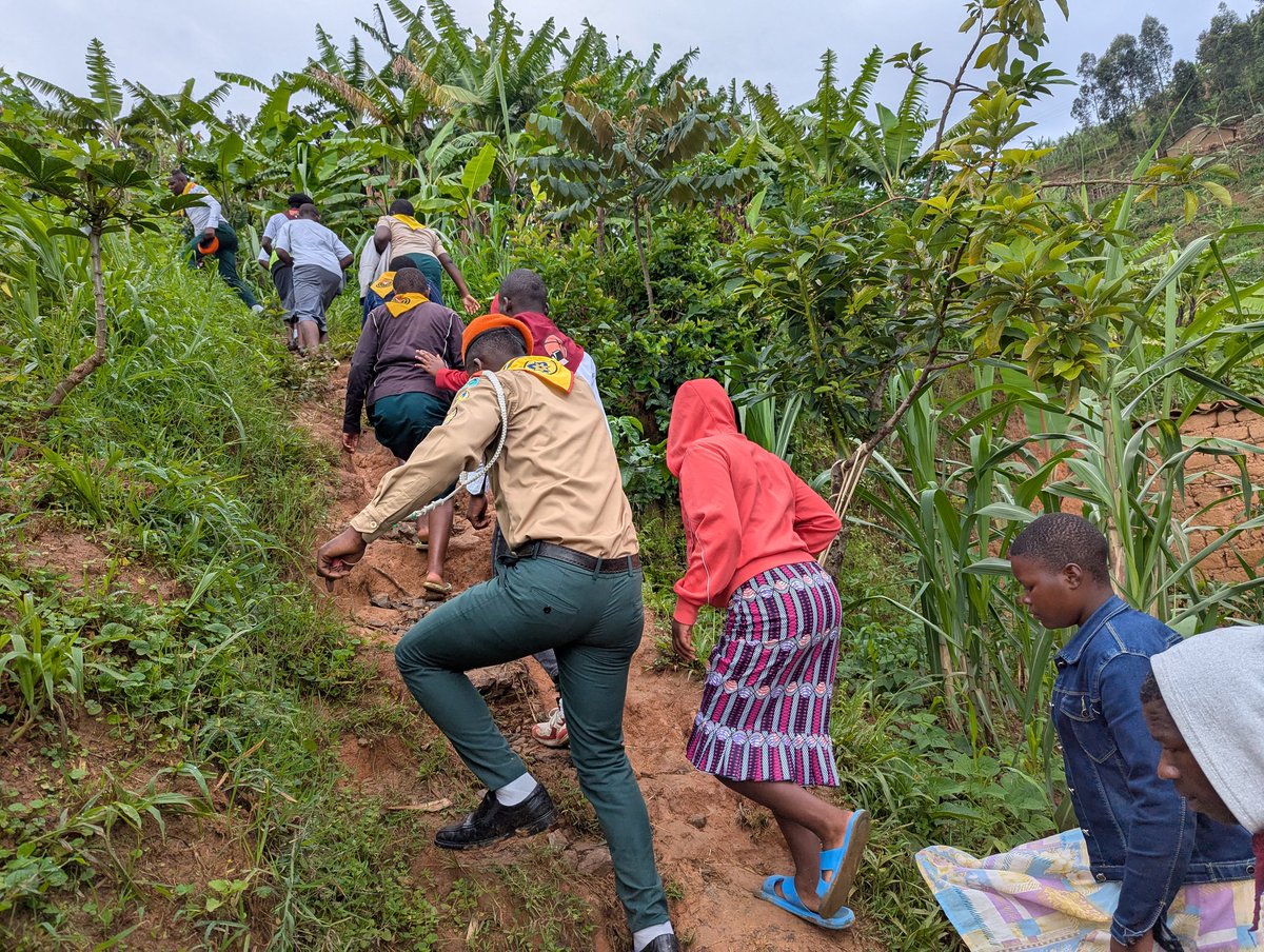 Yesterday’s Adventure :
<a href="/beyond_gorila/">BEYOND THE GORILLAS EXPERIENCE</a> welcomed the J.A youth of Kibari SDA 200 for an inspiring hike to Mount Kabuye 2700m ASL , a journey to explore nature, stay active, and discover the history and beauty of their community.

#VisitGakenke