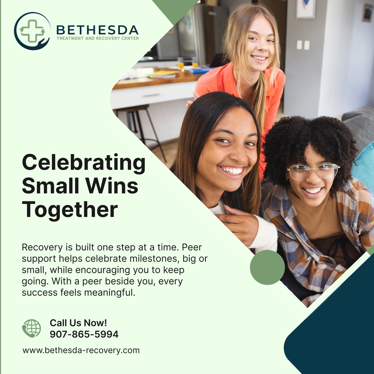 bethestreatment's tweet image. No win is ever too small. 🌟 With peer support, every step forward is recognized, celebrated, and valued.

🎉 Together, we build strength, resilience, and hope for tomorrow. 💪 

#AnchorageAK #AddictionRecoveryCenter #RecoveryWins #PeerSupportMatters #HopeInAction