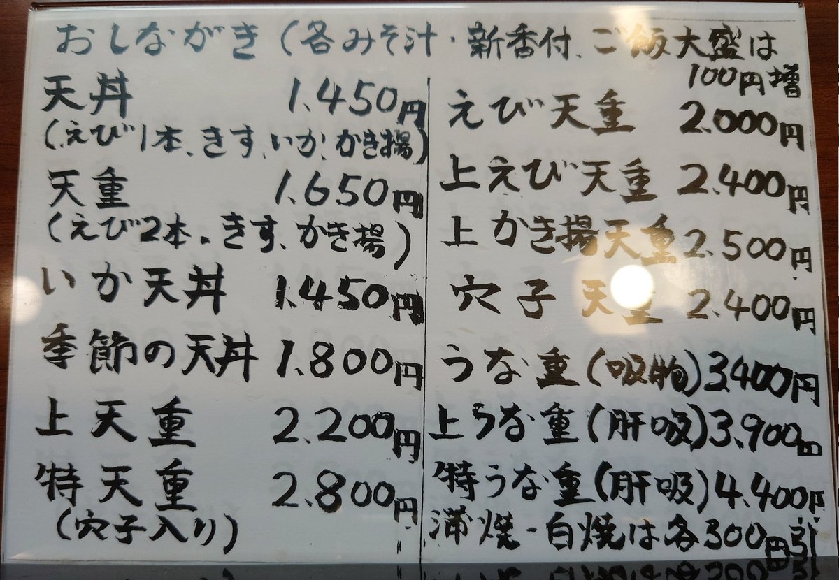 C7Ln4b's tweet image. 今日のランチは稲荷町で
特天重です

帆立、蓮根、ししとう2、海老2、穴子、キス、モウゴウイカ

下町天ぷらの名店にやっと
訪問出来ました
家族経営の暖かい接客に
ほっこりします
浅草、上野から離れて
いますがオススメです

天三
03-3842-6464
東京都台東区元浅草2-8-8 
tabelog.com/tokyo/A1311/A1…