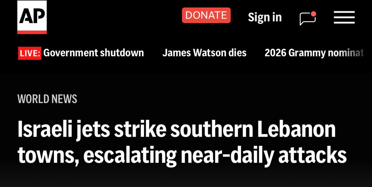 Are “near-daily attacks” a CEASEFIRE VIOLATION by any chance <a href="/AP/">The Associated Press</a>?