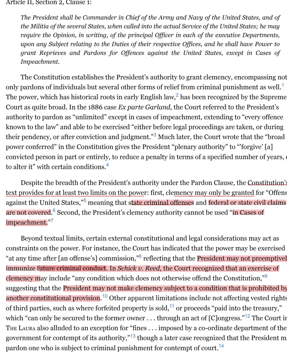 File411's tweet image. INDEED you are correct. A president has no such authority to pardon a person who’s been charged, indicted &amp;amp; guilty verdict(s) vis State Courts 
It is entirely reckless &amp;amp; reprehensible that Trump continues to obstruct justice 
By issuing these pardons, at least 4 attorneys were…