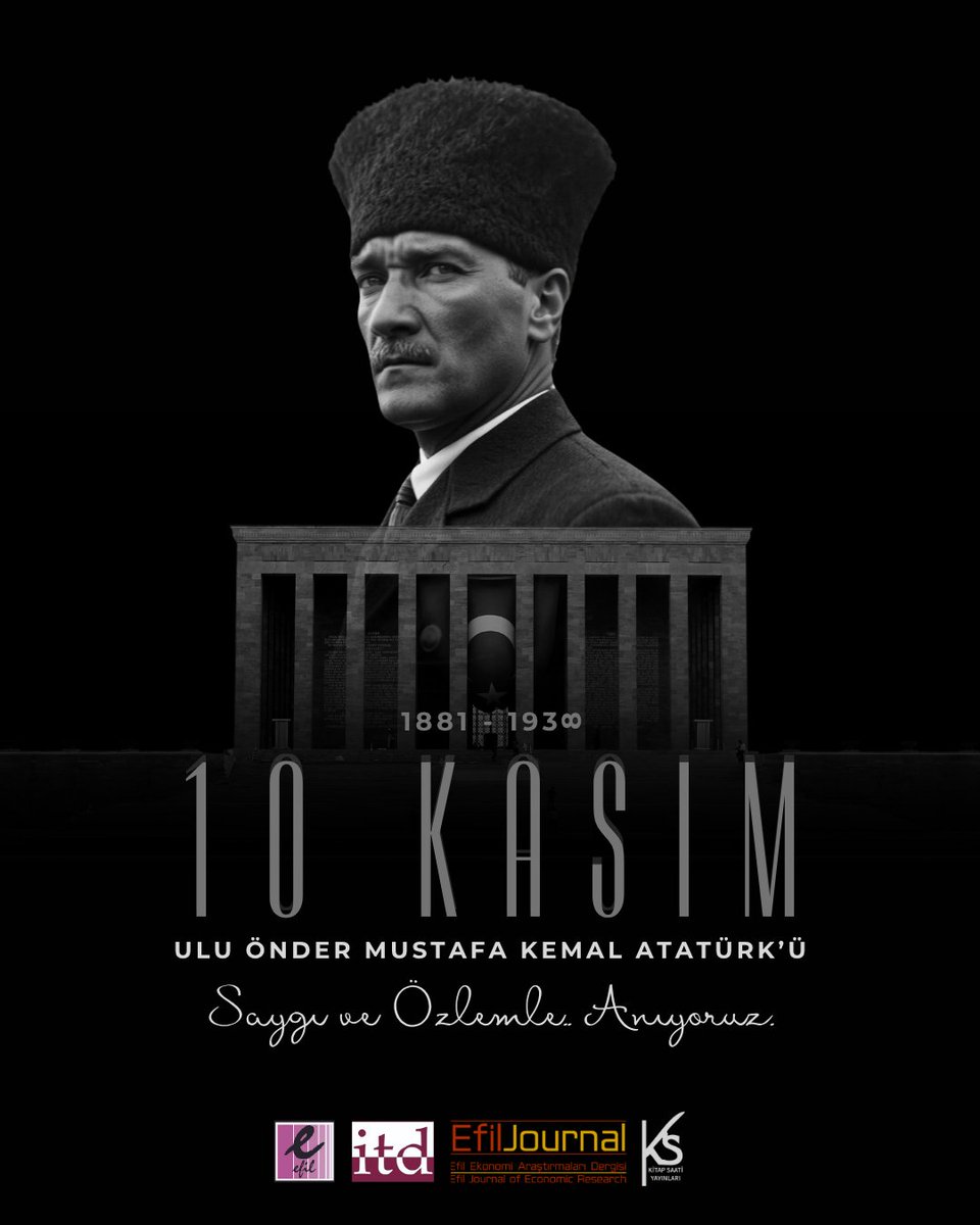 Mustafa Kemal ATATÜRK'ü, saygı, özlem ve minnetle anıyoruz.