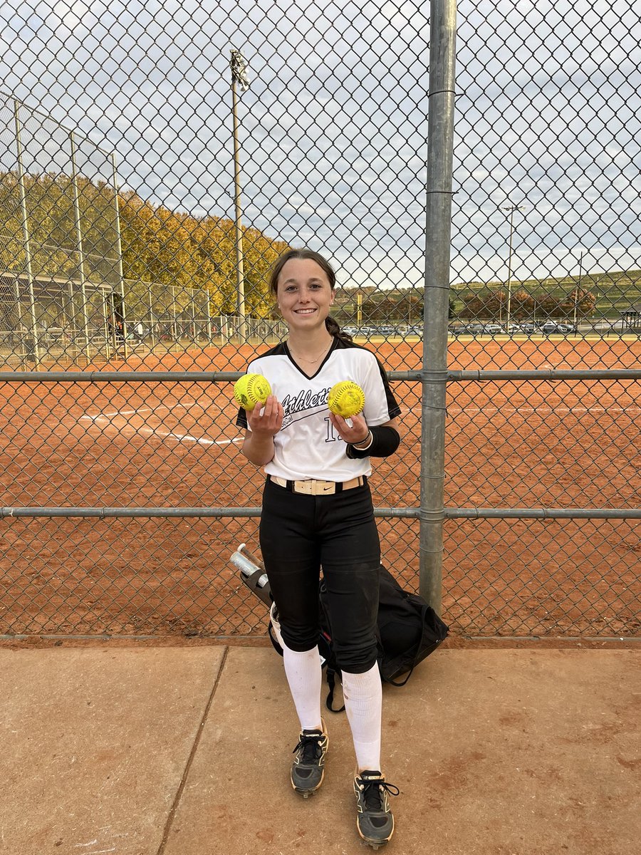 Went to work this weekend in Marietta, GA at the Veteran’s Tribute Showcase. ❤️🥎❤️🇺🇸
I was able to get a couple HRs along the way. Stats:
PA: 14
AB: 11
BA: .455
OBP: .571
<a href="/tsmartt14/">Taylor Smartt</a> <a href="/Mporter34/">Madeline Porter</a> <a href="/AnnaShelnutt/">Anna Shelnutt</a> <a href="/mandybrooke14/">Mandy Jordan</a> <a href="/ExtraInningSB/">EXTRA INNING SOFTBALL</a> 
<a href="/JoshBaxterNSR/">Josh Baxter</a> 
<a href="/BSherSB/">Barb Sherwood</a>