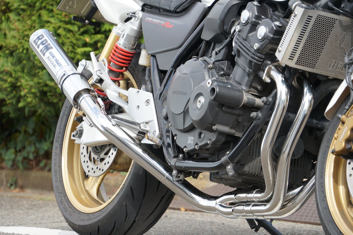 RPM Racing Project Murasakina マフラー RPM ZZ-R400/ZZR400(93-00/ZX400N)用 4in2in1 フルエキゾースト