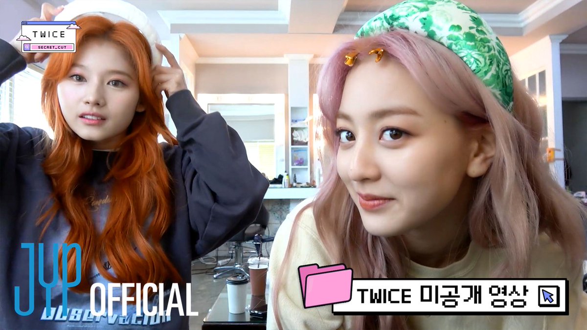 JYPETWICE's tweet photo. [📂Secret Cut] 13_둘이서도 잘 놀아요.mp4 ⏵ ‘MORE & MORE’ MV 촬영
[📂Secret Cut] 13_They Have Fun Even With Just The Two.mp4 ⏵ ‘MORE & MORE’ MV shoot

❤YouTube: https://t.co/8jmsWqdQsT
💚NAVER TV: https://t.co/vrHUaps1C7

🎉Listen [TEN: The Story Goes On]🎉
https://t.co/AdV8ZWVkEl

#ONCE #원스 #TWICE #트와이스
#HappyONCEday #ONCE_10TH_BIRTHDAY