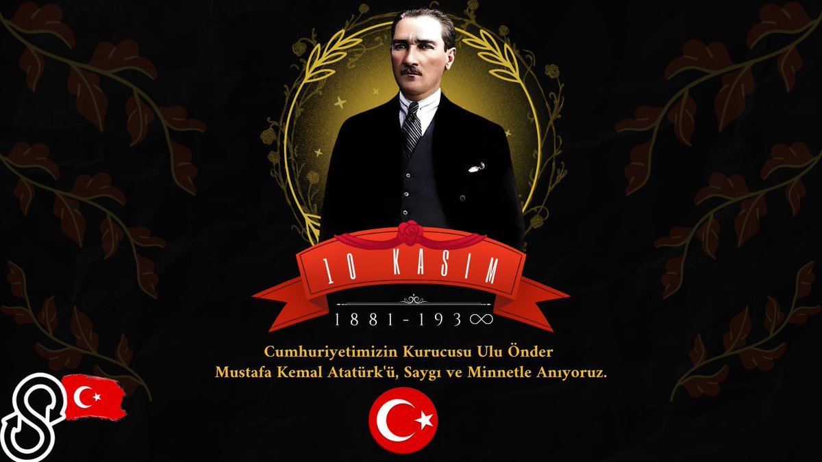 İstiklal Savaşımızın Başkumandanı ve Cumhuriyetimizin kurucusu Gazi Mustafa Kemal Atatürk'ü, O'nun şahsında dava ve silah arkadaşlarını, istiklal mücadelemizin tüm kahramanlarını bir kez daha minnetle, saygıyla ve rahmetle anıyoruz.