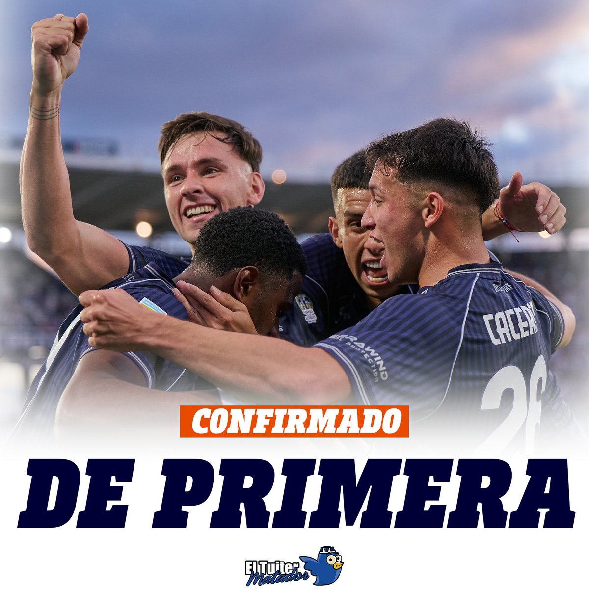 Lo querías. Lo esperabas. Lo deseaste todo el año... y te quedaste con las ganas.

El Club Atlético Talleres es de Primera.

𝗬 𝗱𝗲 𝗣𝗿𝗶𝗺𝗲𝗿𝗮 𝗻𝗼 𝘀𝗲 𝘃𝗮.