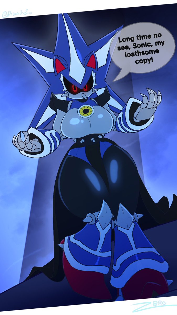 "All living things kneel before your Master!"

#digitalart #fanart #SonicTheHedgehog