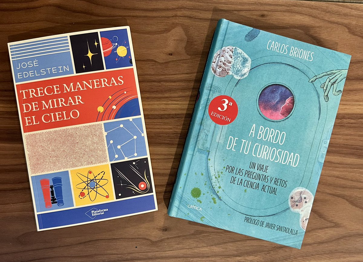 Para celebrar el cumpleaños de Carl Sagan, ha sido estupendo presentar hoy el libro “Trece maneras de mirar el cielo”, de mi amigo José Edelstein (gran físico teórico y divulgador científico), en la Libreria Norberto de San Juan ☺️