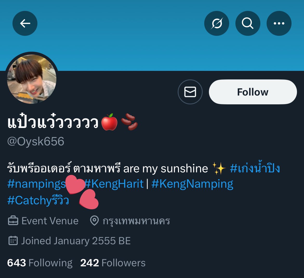 catchyshoppp's tweet photo. สวัสดีค่ะ

มีหลายคน DM เข้ามาแจ้งว่า Account ในรูปมีการใช้แท็ก #Catchyรีวิว ใน bio เพื่อรับพรีออเดอร์

Catchy มีหน้าร้านแค่ร้านนี้ @catchyshoppp ร้านเดียว ทางเราไม่มีส่วนเกี่ยวข้องใด ๆ กับ @Oysk656 หากต้องการซื้อของกับ Account ดังกล่าวขอให้พิจารณาโดยละเอียดอีกครั้งนะคะ

ขอบคุณค่ะ https://t.co/mJxkZG00Vh