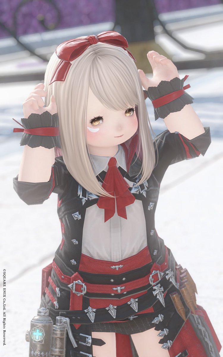 リボンかわいいʚ❤️ɞ
#ララフェル